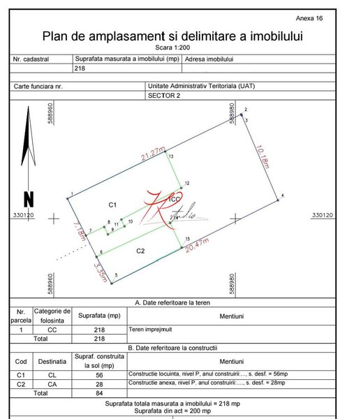 Lacul Tei, vanzare teren.